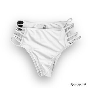 NWOT women’s high waist bikini bottoms